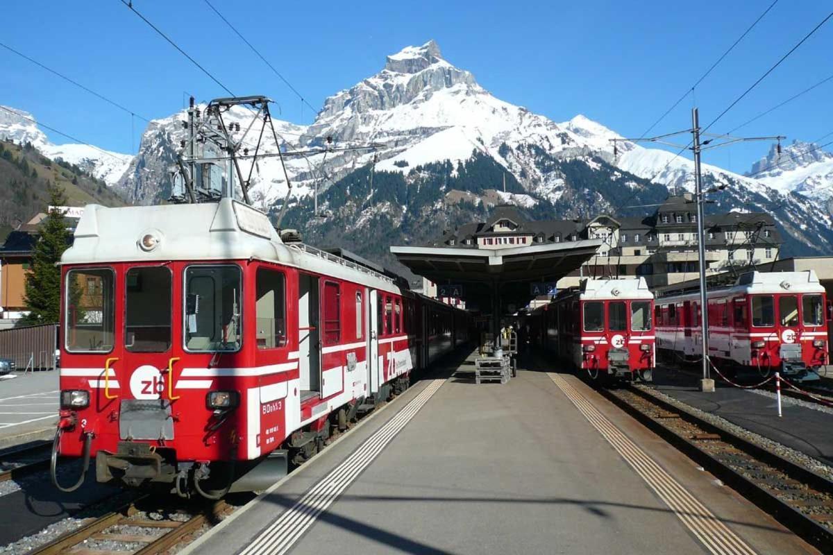Nice Apartment Private Host Engelberg Extérieur photo